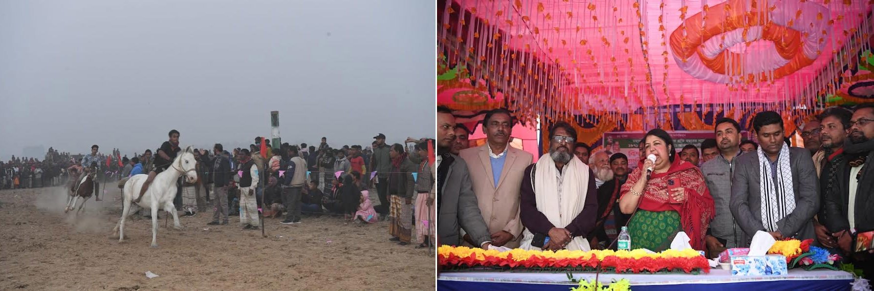 ঘোড় দৌড় প্রতিযোগিতা গ্রামীণ বাংলার আবহমান সংস্কৃতি লালন করে : স্পিকার