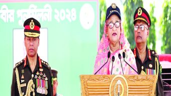 জাতীয় কার্যক্রমে সেনাদের অবদান অনস্বীকার্য: প্রধানমন্ত্রী