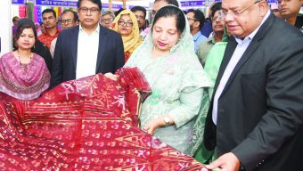 ‘জামদানিকে আন্তর্জাতিকভাবে সমাদৃত করা হবে’