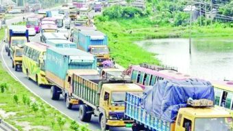 ঈদযাত্রায় মহাসড়কে ভোগান্তির শঙ্কা