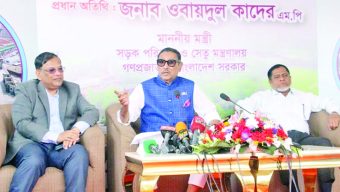 আমি কী মন্ত্রী হয়ে গাড়ি রঙ করব: ওবায়দুল কাদের