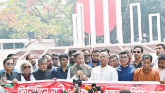 বিএনপি-জামায়াত ইসরায়েলের বিরুদ্ধে একটি শব্দও উচ্চারণ করেনি: পররাষ্ট্রমন্ত্রী