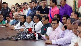 মন্ত্রী-এমপি’র স্বজনরা প্রার্থিতা প্রত্যাহার না করলে ব্যবস্থা: ওবায়দুল কাদের