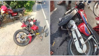 রাজশাহীতে ট্রাকচাপায় মোটরসাইকেলের ৩ আরোহী নিহত