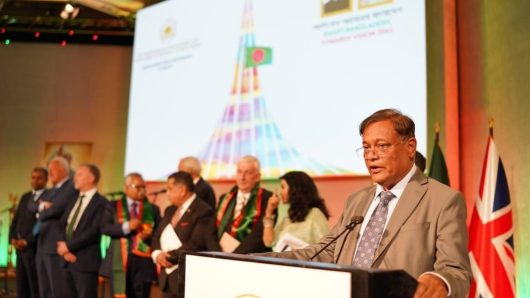 বিশ্বশান্তি প্রতিষ্ঠা ও গাজা,ইউক্রেন যুদ্ধ বন্ধে যুক্তরাজ্যকে পাশে চায় বাংলাদেশ : পররাষ্ট্রমন্ত্রী