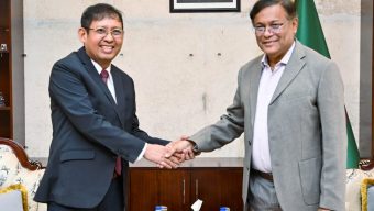 পররাষ্ট্রমন্ত্রীর সাথে মিয়ানমারের বিদায়ী রাষ্ট্রদূতের সাক্ষাত