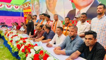 মাদারীপুর যুবদলের সাথে কেন্দ্রীয় প্রতিনিধি দলের মতবিনিময় সভা