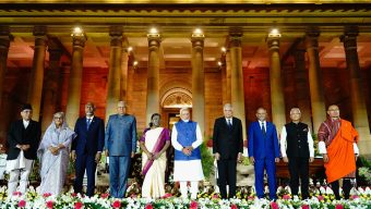 শেখ হাসিনা-নরেন্দ্র মোদী সংক্ষিপ্ত শুভেচ্ছা বিনিময়