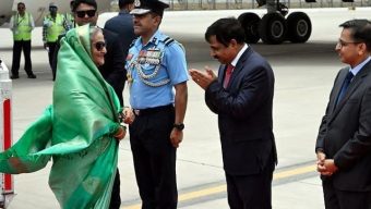 মোদির শপথ অনুষ্ঠানে যোগ দিতে নয়াদিল্লী পৌঁছেছেন প্রধানমন্ত্রী