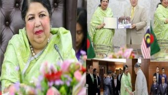 স্পিকারের সাথে মালয়েশিয়ার হাউজ অব রিপ্রেজেনটেটিভের স্পিকারের বৈঠক