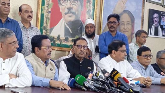 শিক্ষার্থীদের সঙ্গে আওয়ামী লীগ সংঘাত চায় না : ওবায়দুল কাদের
