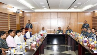 নৌবাহিনী প্রধানের খুলনা ও ভোলা জেলা পরিদর্শন